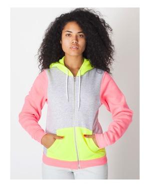 American Apparel F497 - Unisex Flex Fleece Zip Hoodie