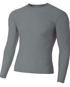 A4 N3133 - Long Sleeve Compression Crew Shirt