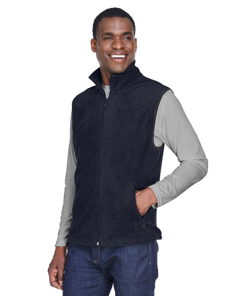 Harriton M985 - 8 oz. Fleece Vest