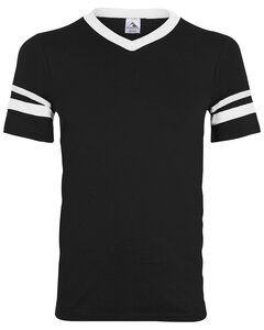 Augusta 361 - Youth Sleeve Stripe Jersey Black/White