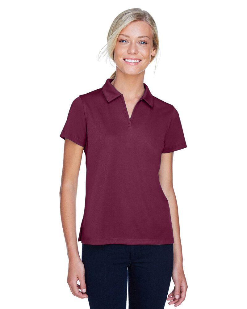 Harriton M353W - Ladies Double Mesh Sport Shirt