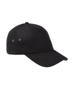 Big Accessories BA529 - Washed Baseball Cap Black