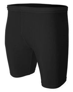 A4 N5259 - Men's 8" Inseam Compression Shorts Black