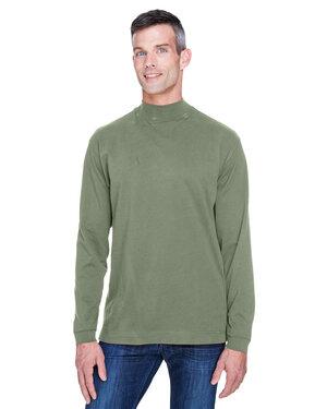 Devon & Jones D420 - Sueded Cotton Jersey Mock Turtleneck