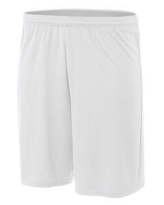 A4 NB5281 - Youth Cooling Performance Power Mesh Practice Shorts White