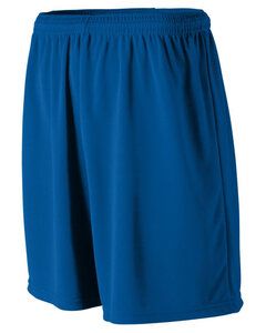 Augusta 806 - Youth Wicking Mesh Athletic Short Royal blue