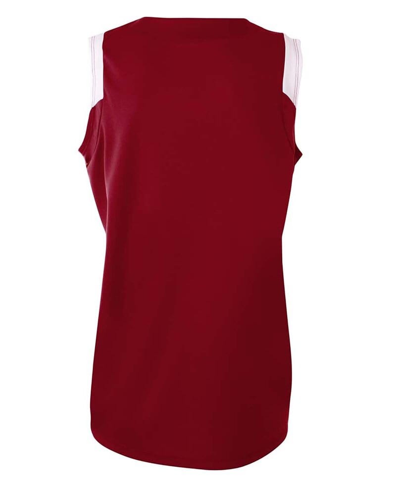 A4 NW2340 - Ladies Moisture Management V Neck Muscle Shirt