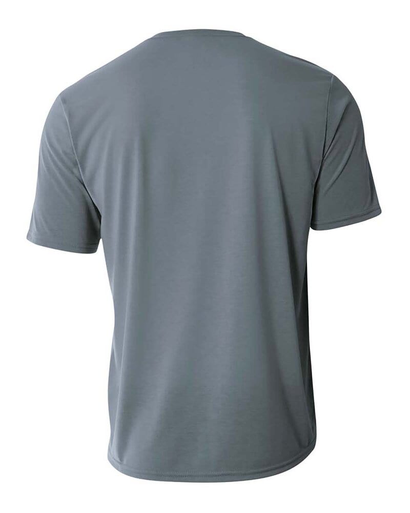 A4 N3264 - Men's Shorts Sleeve Spun Poly T-Shirt