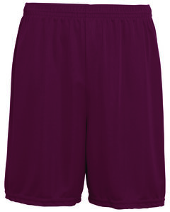 Augusta AG1425 - Adult Wicking Polyester Short Maroon