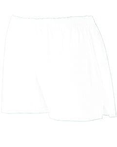 Augusta 988 - Girls' Trim Fit Jersey Short White