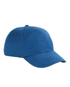 Big Accessories BX002 - 6-Panel Brushed Twill Structured Cap Royal blue