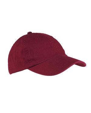 Big Accessories BX005 - 6-Panel Washed Twill Low-Profile Cap