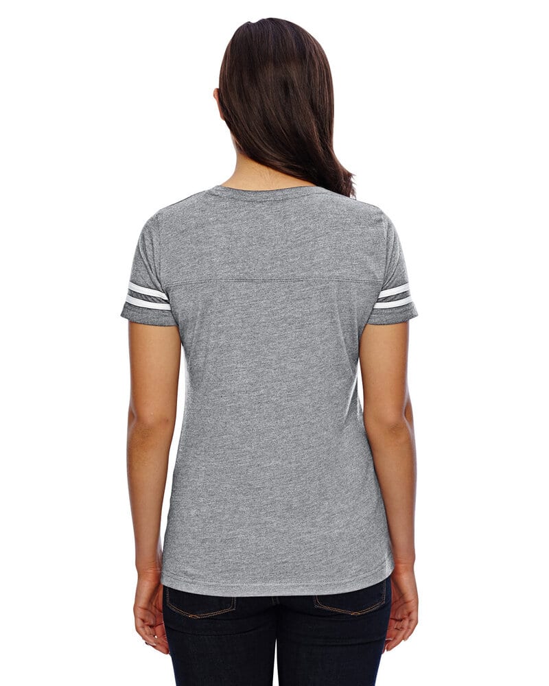 LAT 3537 - Ladies' Vintage Football T-Shirt