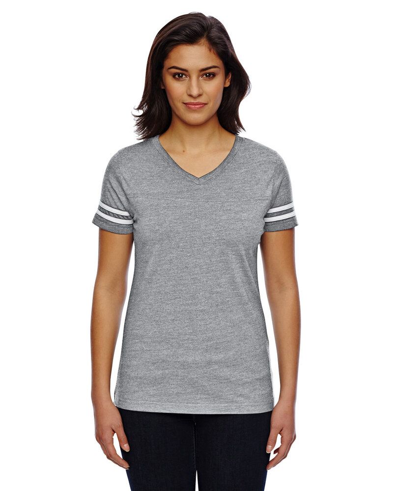 LAT 3537 - Ladies' Vintage Football T-Shirt