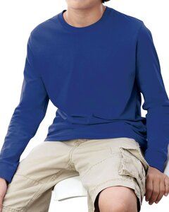 LAT 6201 - Youth Fine Jersey Long Sleeve T-Shirt Royal blue