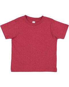 Rabbit Skins 3301J - Juvy Short Sleeve T-Shirt Garnet