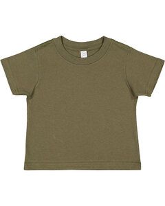 Rabbit Skins 3301J - Juvy Short Sleeve T-Shirt Military Green