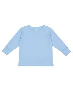 Rabbit Skins 3302 - Fine Jersey Toddler Long Sleeve T-Shirt Light Blue
