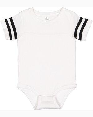 Rabbit Skins 4437 - Infant Football Fine Jersey Bodysuit