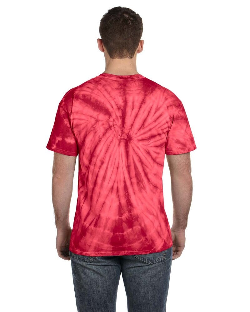 Tie-Dye CD101 - Adult 5.4 oz., 100% Cotton Spider Tie Dye T-shirt