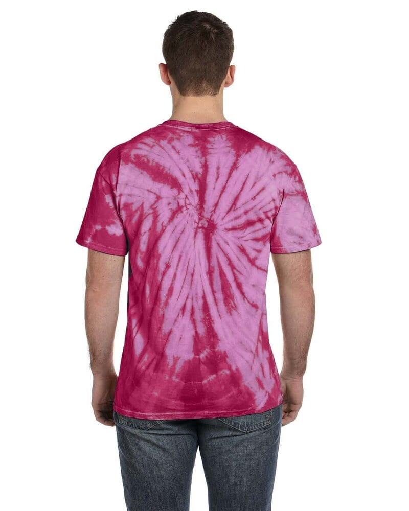 Tie-Dye CD101 - Adult 5.4 oz., 100% Cotton Spider Tie Dye T-shirt