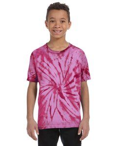 Tie-Dye CD101Y - Youth 5.4 oz., 100% Cotton Spider Tie-Dyed T-Shirt