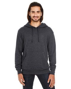 Threadfast 321H - Unisex Triblend French Terry Hoodie Black Heather