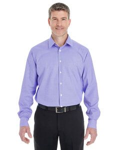 Devon & Jones DG532 - Men's Crown Collection Royal Dobby Shirt Grape