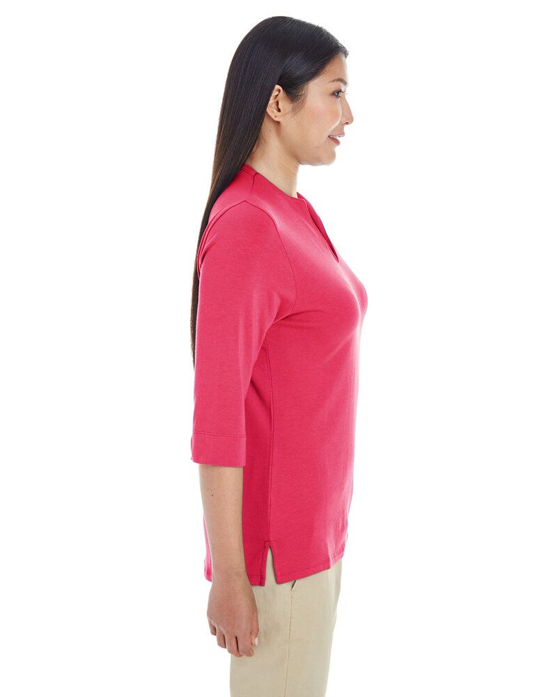 Devon & Jones DP188W - Ladies Perfect Fit Tailored Open Neckline Top