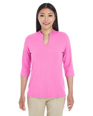 Devon & Jones DP188W - Ladies Perfect Fit Tailored Open Neckline Top