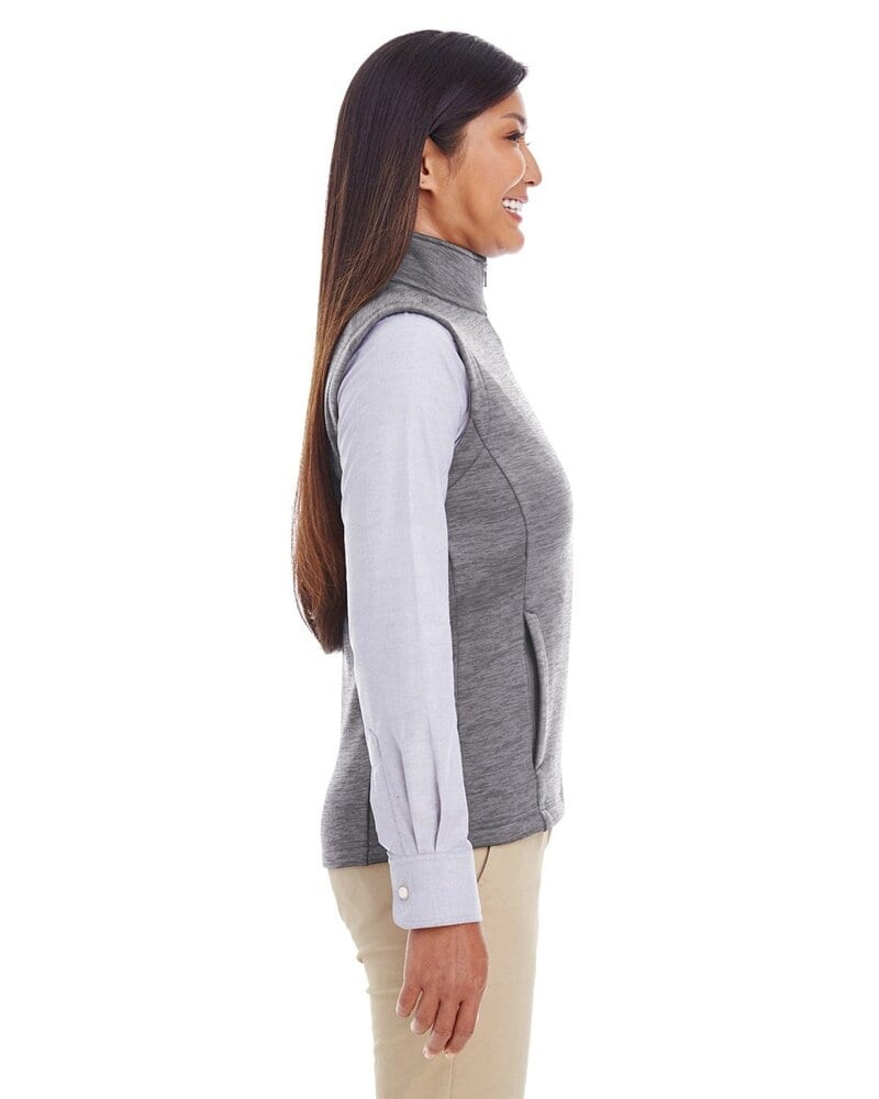 Devon & Jones DG797W - Ladies Newbury Mélange Fleece Vest