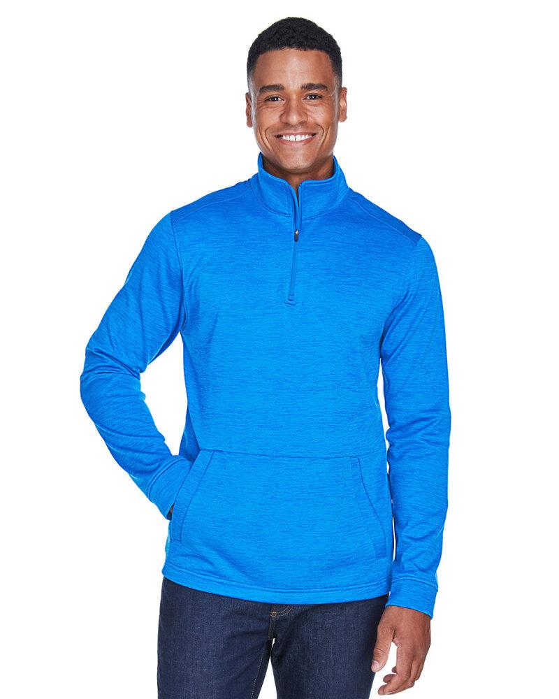 Devon & Jones DG798 - Men's Newbury Mélange Fleece Quarter-Zip