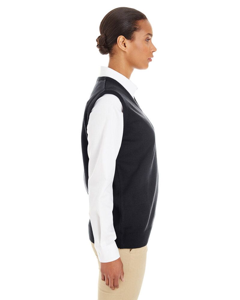 Harriton M415W - Ladies Pilbloc V-Neck Sweater Vest