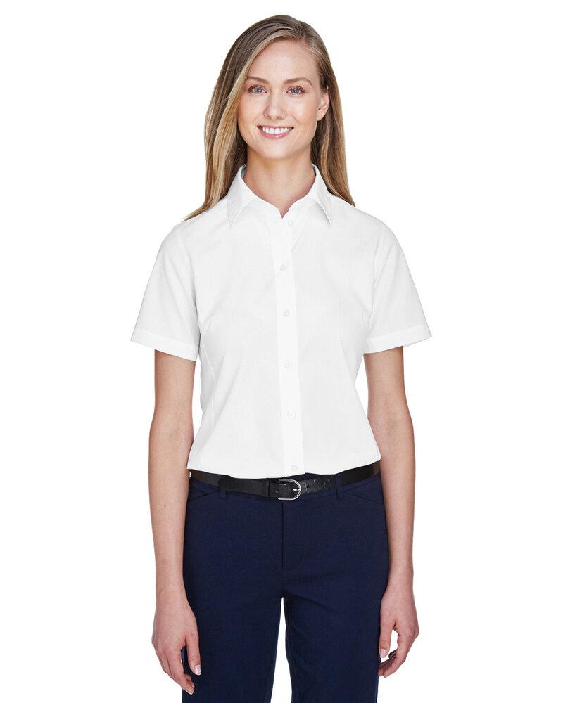 Devon & Jones D620SW - Ladies Crown Collection Solid Broadcloth Short Sleeve Shirt