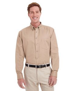 Harriton M581 - Men's Foundation 100% Cotton Long Khaki