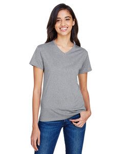 A4 NW3381 - WOMEN'S HEATHER PERFORMANCE V-NECK Athletic Heather
