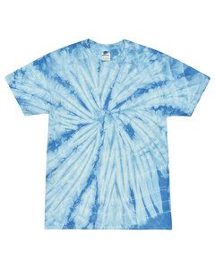 Tie-Dye CD101Y - Youth 5.4 oz., 100% Cotton Spider Tie-Dyed T-Shirt Spider Baby Blue