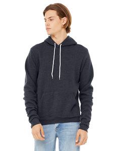 Bella+Canvas 3719 - Poly-Cotton Fleece Pullover Hoodie Heather Navy