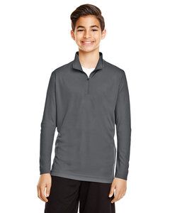 Team 365 TT31Y - Youth Zone Performance Quarter-Zip Sport Graphite