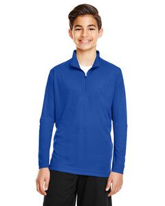 Team 365 TT31Y - Youth Zone Performance Quarter-Zip Sport Royal