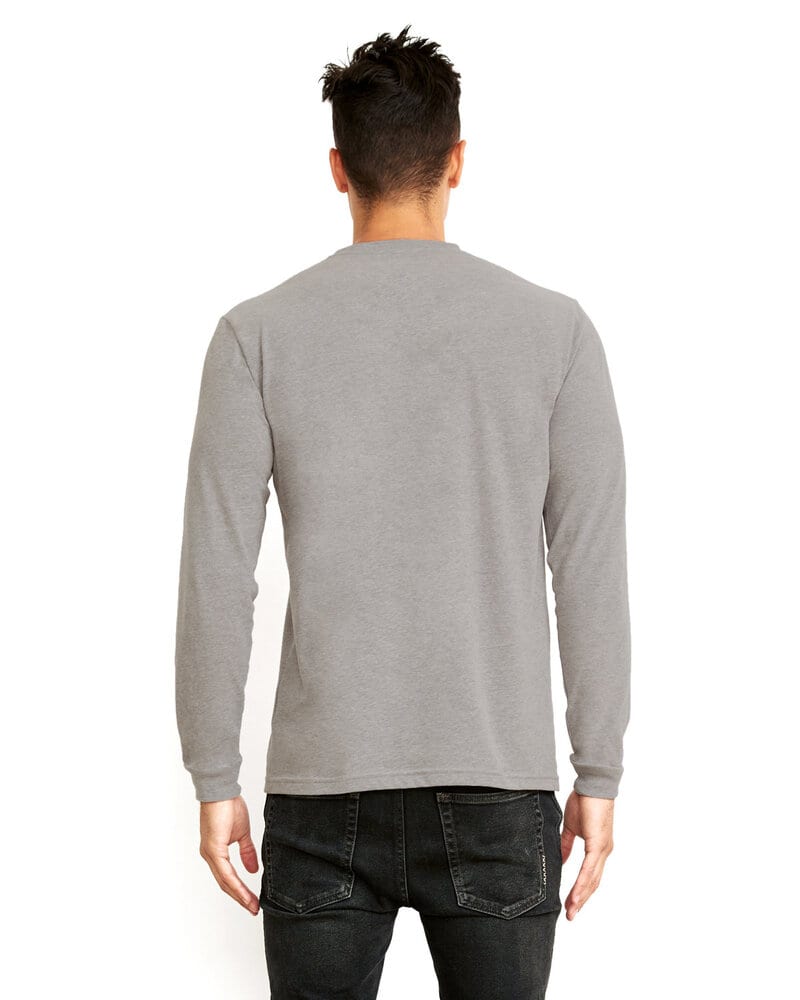 Next Level 6411 - Unisex Sueded Long-Sleeve Crew