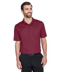 Devon & Jones DG20 - Men's CrownLux Performance Plaited Polo Burgundy