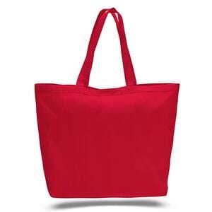 Q-Tees Q1200 - Canvas Big Tote Bag Red
