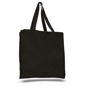 Q-Tees Q125300 - Canvas Shopper with Gusset