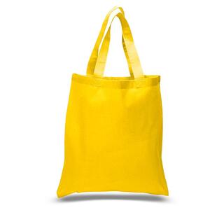 Q-Tees QTB - Economical Tote Bag Yellow