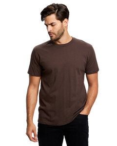 US Blanks US2000 - Mens Short Sleeve Crew Neck Brown