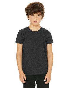 Bella+Canvas C3413Y - Youth Triblend Short Sleeve Tee Charcoal-Black Triblend