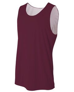 A4 A4N2375 - Adult Reversible Jump Jersey Maroon/White