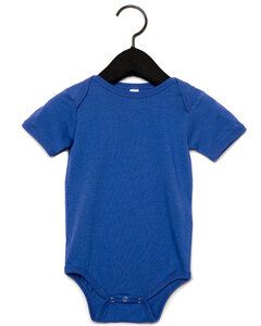 BELLA+CANVAS B100B - Baby Jersey Short Sleeve One Piece True Royal