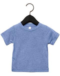 BELLA+CANVAS B3413B - Baby Triblend Short Sleeve Tee Blue Triblend